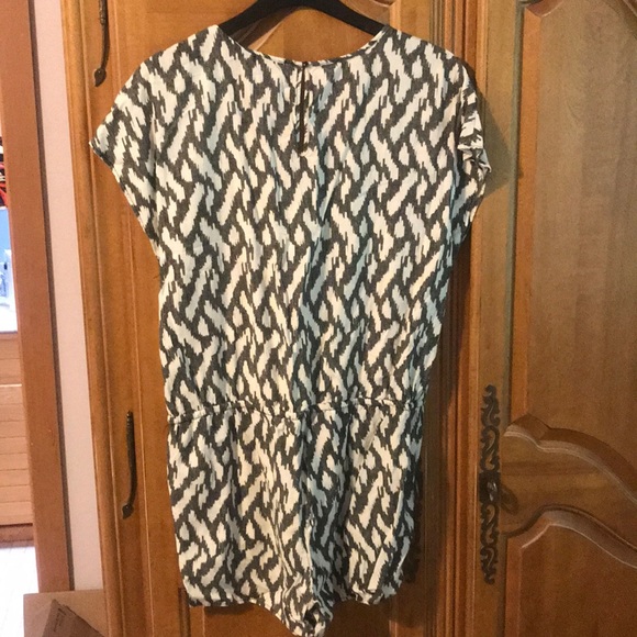 J. Crew Print Romper with Pockets - Picture 5 of 5